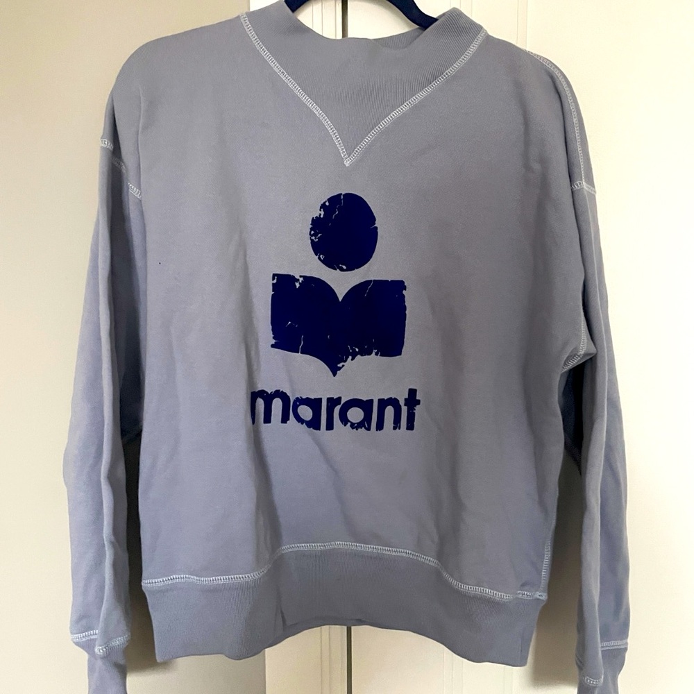 Isabel Marant Etoile Moby Mock neck Sweatshirt